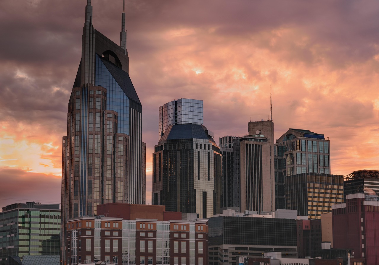 Nashville - Downtown Nashville Skyline